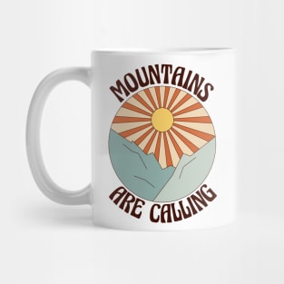 Mountains are Calling | Nature lovers Mug